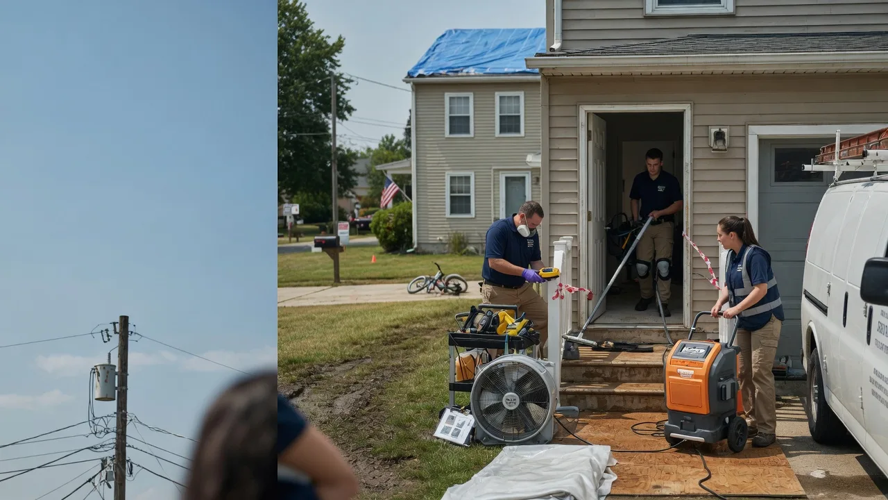 Water Damage Repair in Coats, NC near me